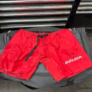 Red XL Bauer Team Pant Shell (Used)