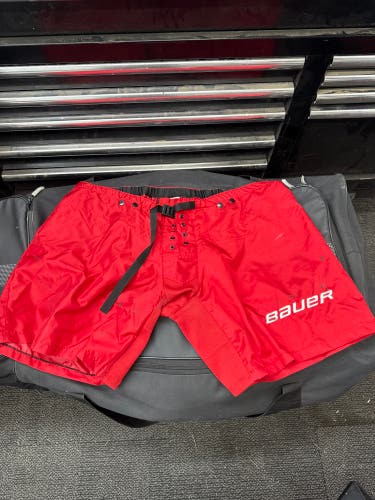 Red XL Bauer Team Pant Shell (Used)