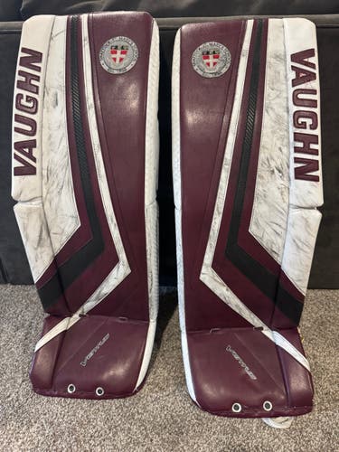 34" 2019 Vaughn Ventus SLR2 Pro Carbon Goalie Leg Pads Pro Stock (Used)