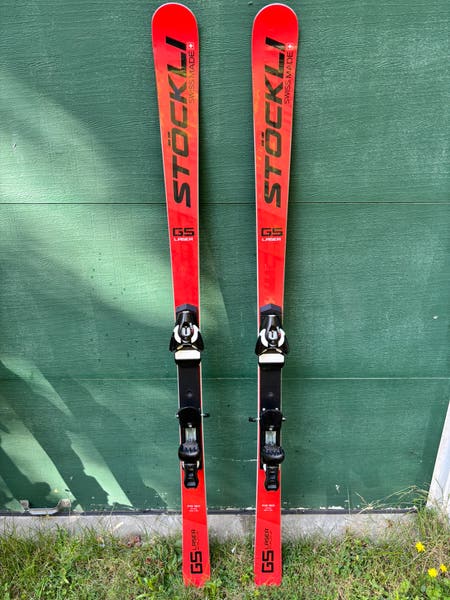 Unisex 2022 Stockli LASER GS FIS Junior 160 cm Racing Skis