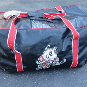 Niagara IceDogs OHL CHL Pro Stock Hockey Team Equipment Travel Player Bag Black