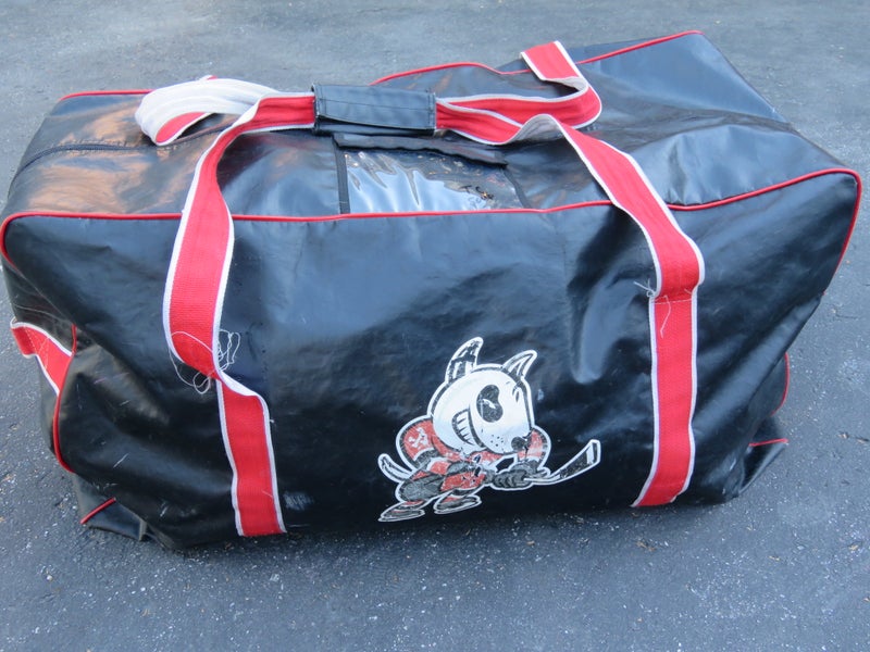 Niagara IceDogs OHL CHL Pro Stock Hockey Team Equipment Travel Player Bag Black