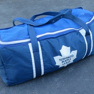 JRZ Toronto Maple Leafs NHL Pro Stock Hockey Padded Mesh Equipment Travel Bag Player