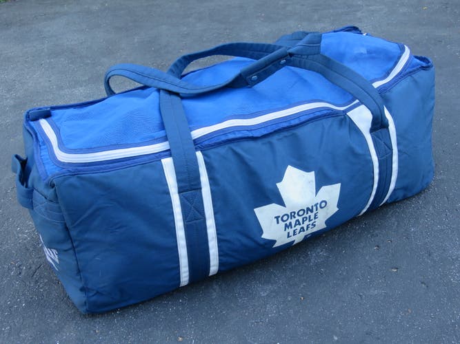 JRZ Toronto Maple Leafs NHL Pro Stock Hockey Padded Mesh Equipment Travel Bag Player
