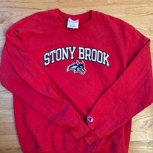 Stony Brook Champion Crew Neck Sweatshirt