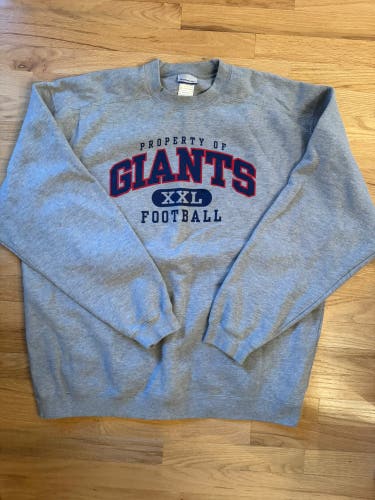 Giants Football Crew Neck Sweatshirt