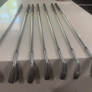 Men's 2024 Miura MC-501 Right Handed Iron Set Stiff Flex Steel Shaft (Used)