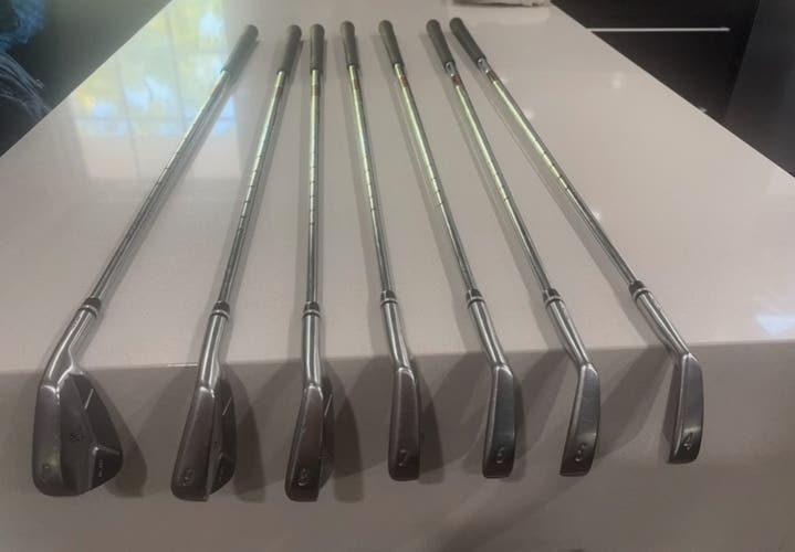 Men's 2024 Miura MC-501 Right Handed Iron Set Stiff Flex Steel Shaft (Used)