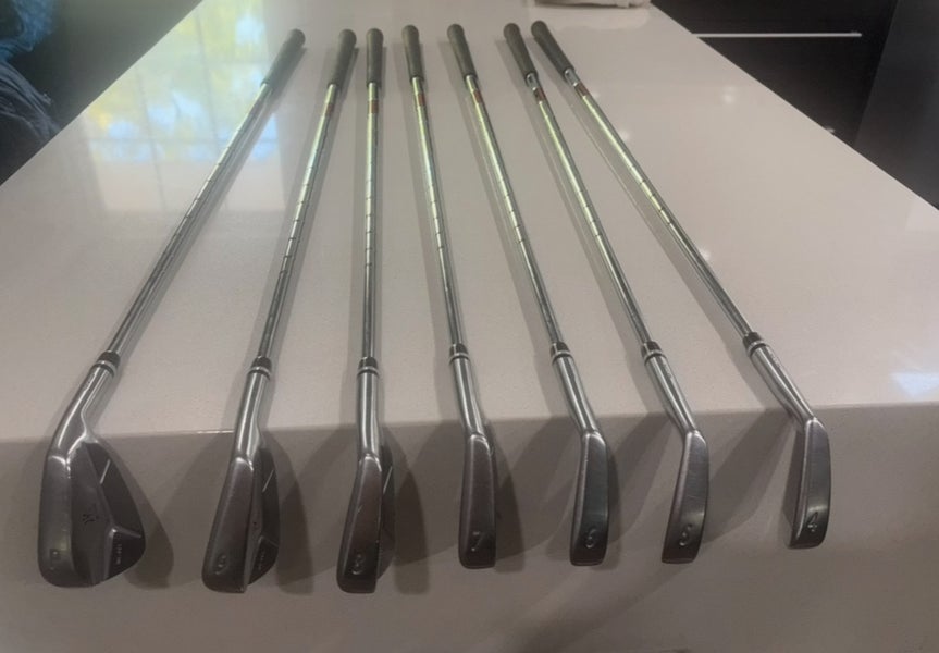 Men's 2024 Miura MC-501 Right Handed Iron Set Stiff Flex Steel Shaft (Used)
