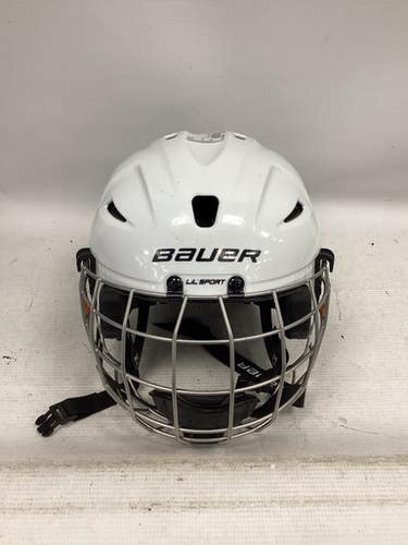 Used Bauer LIL SPORT Helmet Cage Combo White One Size 11851-S000038339