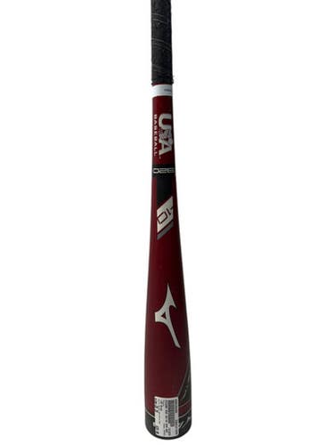 Used Mizuno 340523 BB/SB USA 2 5/8 Bat Black And Wine Red 28" 11835-S000198399