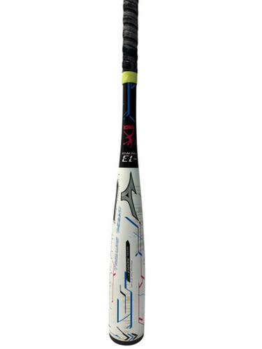 Used Mizuno 340453 BB/SB Fastpitch Bat Black And White 24" 11835-S000198403