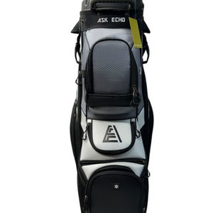 Used ASK ECHO Mens Cart Bag Black And Grey 11835-S000198417
