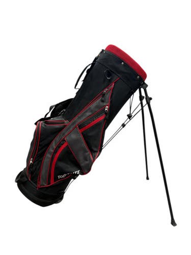 Used Top Flite GOLF STAND BAG Mens Stand Bag Black And Red 11835-S000198452