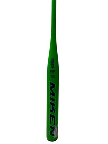 Used Miken KP23 1PC BB/SB Slowpitch Bat Neon Green 34" 11835-S000198460