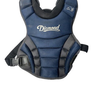 Used Diamond IX5 Catchers Chest Protector Navy Blue Youth 11835-S000198456