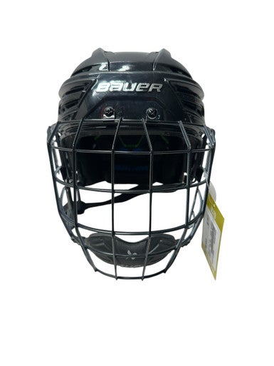 Used Bauer REAKT 155M Helmet Cage Combo Black MD 11835-S000198495