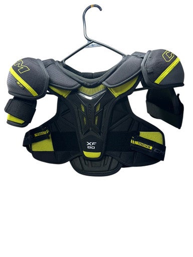 Used CCM XF TACKS Junior Shoulder Pads MD 11835-S000198499