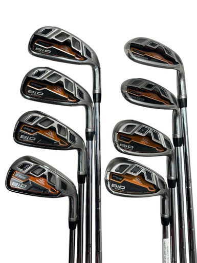 Used Cobra BIO CELL TUGNSTUN Mens Iron Set RH 4I-GW/AW 11835-S000198503