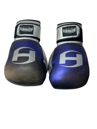 Used Boxing Gloves Navy Blue LG 11835-S000198522