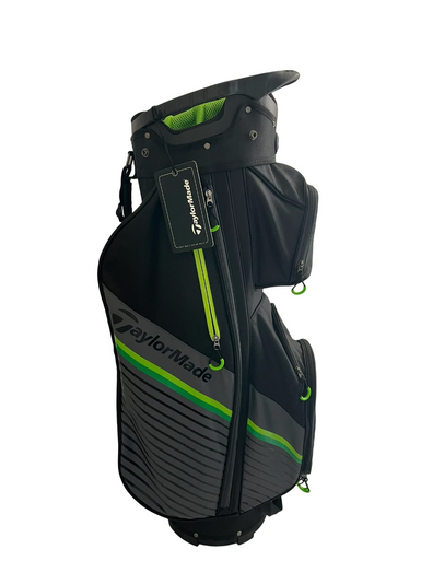 Used Taylormade RBZ SPEEDLITE Mens Cart Bag Black And Neon Green 11692-S000141076