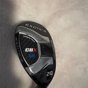 Tour Exotics CBX 119 20* Hybrid Project X Even Flow Blue 85g Regular Flex