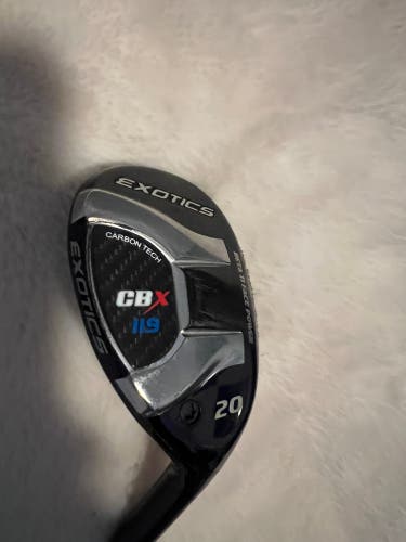 Tour Exotics CBX 119 20* Hybrid Project X Even Flow Blue 85g Regular Flex