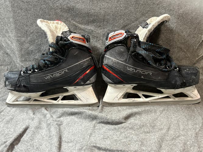 Used Senior Bauer Vapor X700 Hockey Goalie Skates Regular Width Size 6
