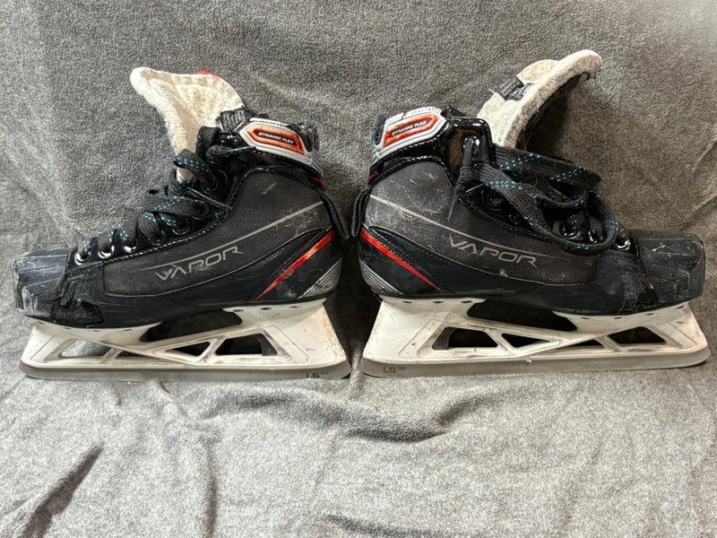 Used Senior Bauer Vapor X700 Hockey Goalie Skates Regular Width Size 6