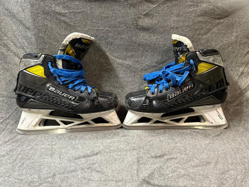 Bauer Supreme 3S Hockey Goalie Skates Wide Width 7.5 (Used)