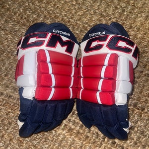 New Washington Capitals Chychrun CCM HG97 Hockey Gloves 14” NHL