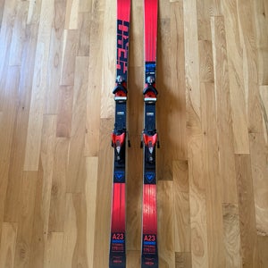 Unisex Rossignol Hero Athlete GS 175 cm Racing Skis With Bindings Max Din 12 (Used)