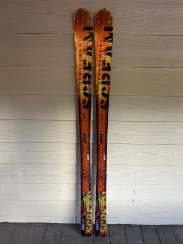 Salomon Scream 10 Hot 165 cm. Pilot System BRAND NEW UNMOUNTED AND VERY RARE!!!