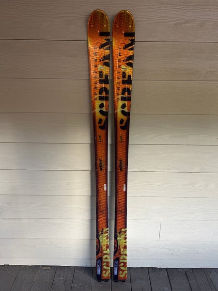 Salomon Scream 10 Hot 165 cm. Pilot System  BRAND NEW UNMOUNTED AND VERY RARE!!!