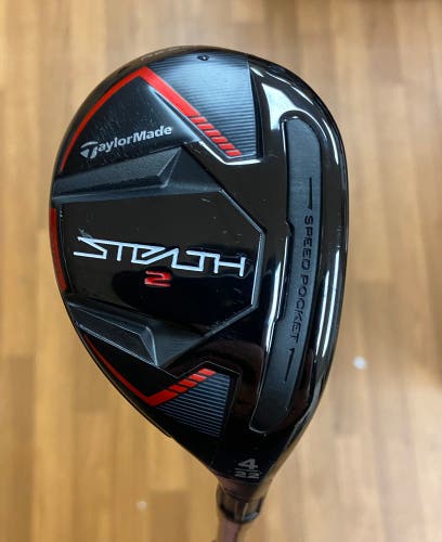 TaylorMade Stealth 2 HD Right Handed Hybrid Regular Flex 4H 22 Degrees