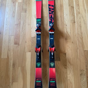 Unisex 2022 Rossignol Hero Athlete SL 150 cm Racing Skis With Bindings Max Din 12 (Used)