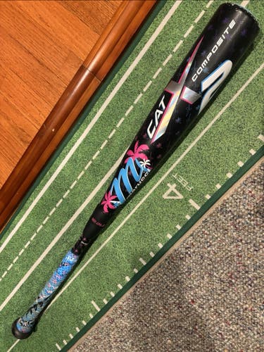 Marucci CAT X2 MIAMI VICE Composite Baseball Bat USSSA 29”/19 oz -10 RARE TUNED HOT