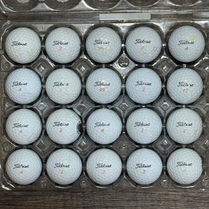 20 Titleist Velocity Golf Balls