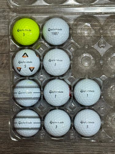 10 TaylorMade TP5 Golf Balls - 5A Mint Condition