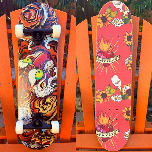 TNS Industries Custom Complete Skateboard 7.875” Venture Trucks Spitfire Wheels