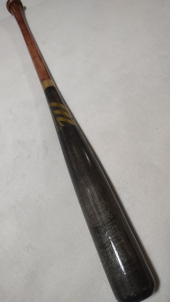 NEW Marucci 33"/32oz Ash Wood DO34 Natural Smoke Black & Cherry/Gold Baseball Bat Blem