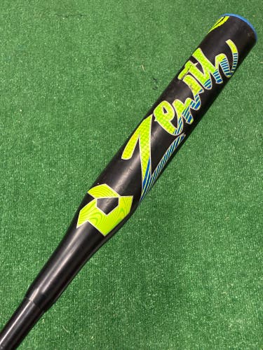 Black 2022 DeMarini Zenith Hybrid Bat (-13) Hybrid 17 oz 30" (Used)
