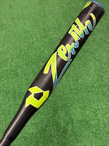 Black 2022 DeMarini Zenith Hybrid Bat (-13) Hybrid 17 oz 30" (Used)