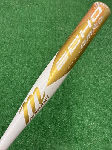 White 2023 Marucci Echo DMND Composite Bat (-10) Composite 20 oz 30" (Used)
