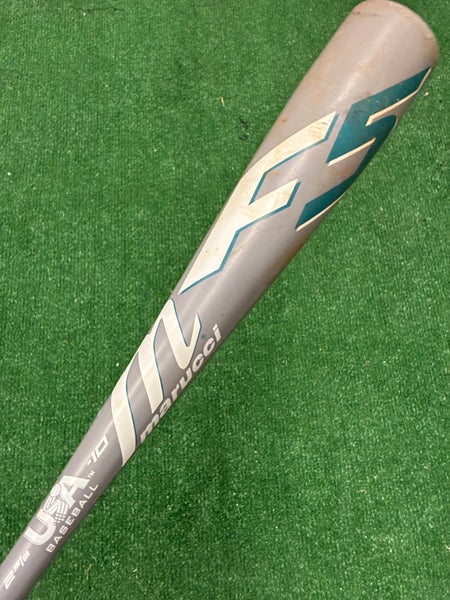 2024 Marucci F5 Alloy Bat USABat Certified (-10) Alloy 17 oz 27" (Used)