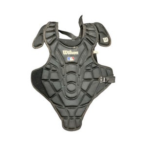 Used Wilson CHEST PROTECTOR Catchers Chest Protector Black Youth 11859-S000025858