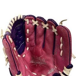 Used Rawlings HIGHLIGHT SERIES BB/SB Glove RH Throw Purple 10" 11859-S000025849