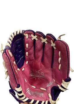 Used Rawlings HIGHLIGHT SERIES BB/SB Glove RH Throw Purple 10" 11859-S000025849