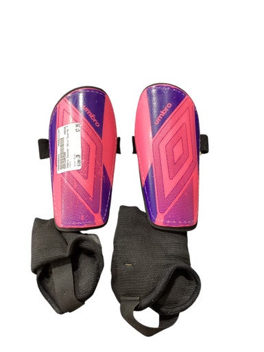 Used Umbro Soccer Shin Guards Youth Pink Junior 11347-S000256432