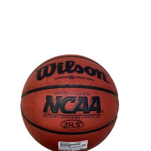Used Wilson NCAA SOLUTION GAME BALL Basketball Womens Indoor 28 1/2" 11347-S000256417